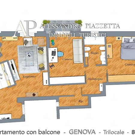 Casa Ri Al Mare Apartamento Génova Exterior foto